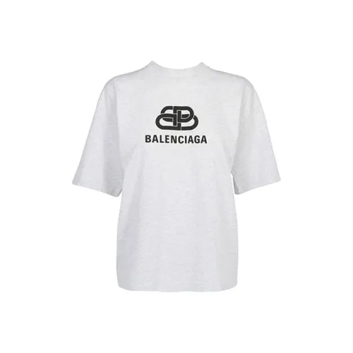 Balenciaga T-Shirt Женская Серого цвета