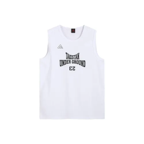 PEAK Basketball Culture Series Полно-белая Мужская баскетбольная Джерси