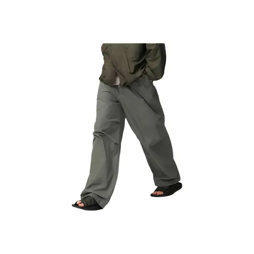 UNIQLO x Clare Waight Keller C Collection SS25 Повседневные брюки Мужской Оливковый