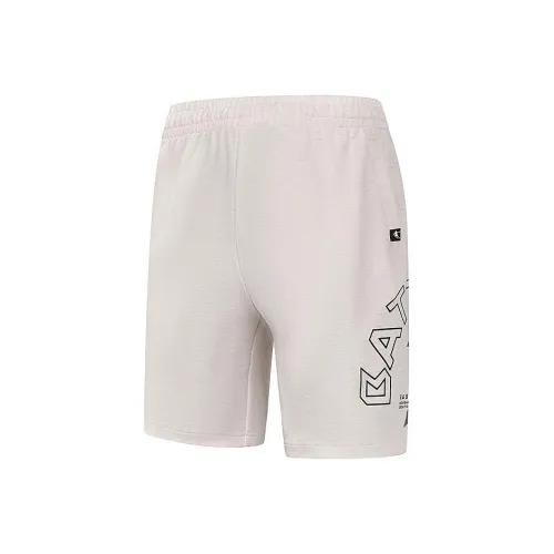 QIAODAN Повседневные шорты Мужской Античный фарфор Белый Вереск