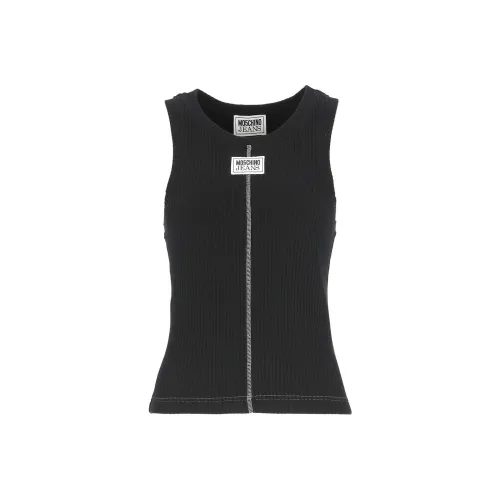 MOSCHINO Черные Женские Майки