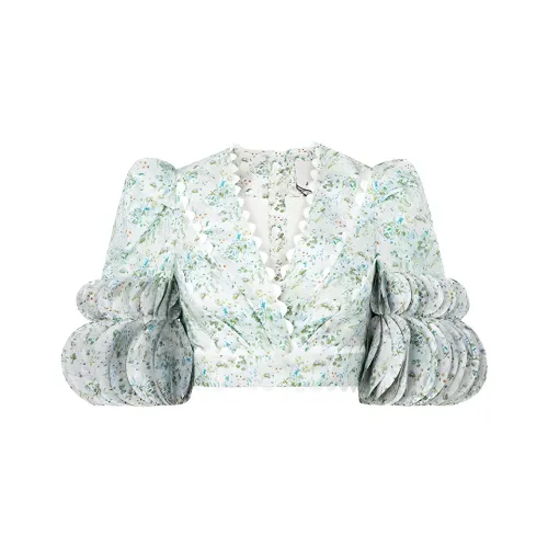 ACLER Синий Женские Короткие Топы