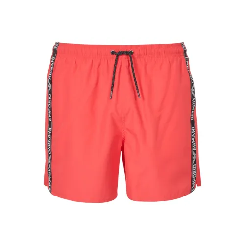 EMPORIO ARMANI Пляжные шорты Мужские Оранжевые