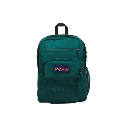 JanSport Полиэстер Рюкзак Унисекс Темно-зеленый