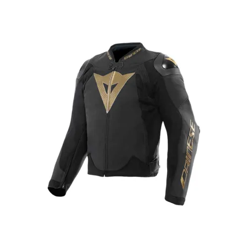 DAINESE Черный/Золотой Мужская Велосипедная Одежда