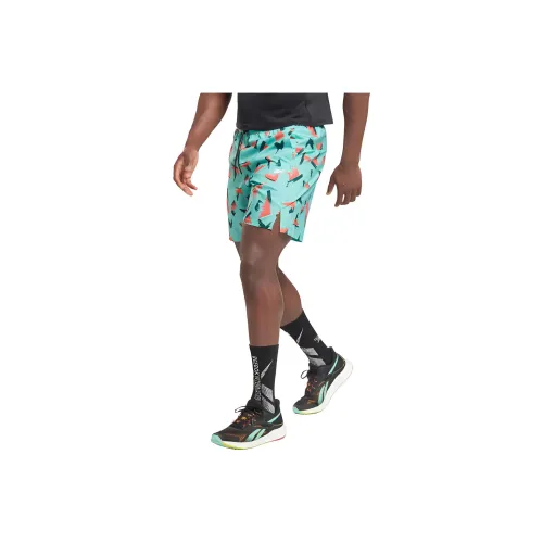 Reebok CYCLED Коллекция Ts Speed AOP Короткий Повседневные шорты Мужской Зеленый