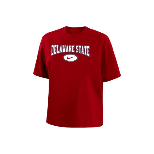 NIKE Женские футболки красного цвета