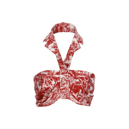 PHILOSOPHY DI LORENZO SERAFINI Белый и красный Женские Майки