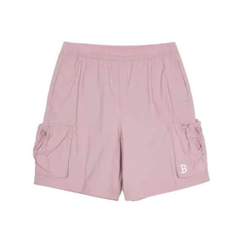 Mlb Base Logo Gofcore Basic Boston Red Sox Карго Шорты Унисекс Фиолетовый