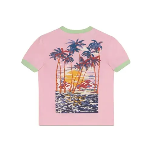 GUCCI Розовые Женские Короткие Топы