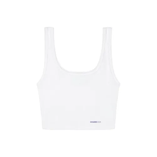 TEAM WANG Design CHUANG Азиатский размер Co Branded Series Майка Женская Белая