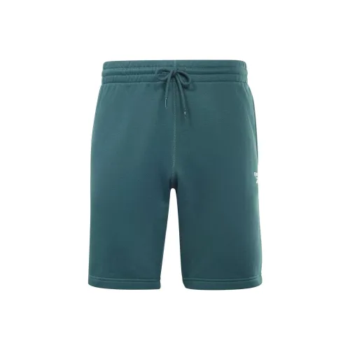 Reebok Повседневные шорты Мужские Зеленые