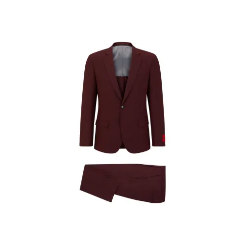 Hugo Boss Бизнес-костюм мужской темно-красный