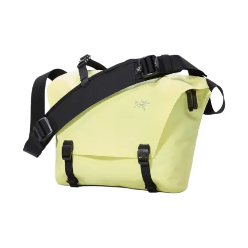 Arcteryx Granville 10L Курьерская сумка Сумка через плечо На открытом воздухе Сумка Нейлон Ярко-желтый Унисекс