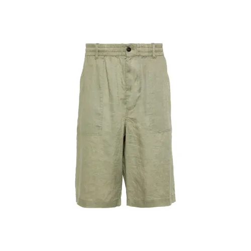 GIORGIO ARMANI SS24 Повседневные шорты Мужские Моховый зеленый