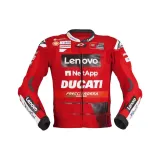 Дукати GP23 Factory Team кожаная куртка, перфорированная, в наличии, летняя рекомендация