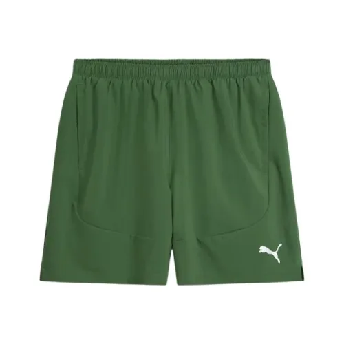 PUMA RUN FAVORITE 7' Бег Шорты Повседневные шорты Мужские Зеленые