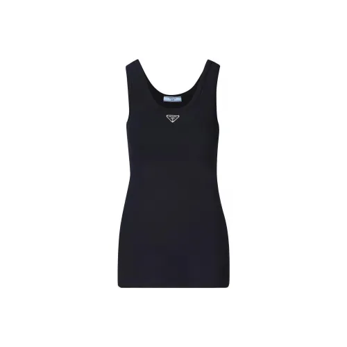 PRADA Синие Женские Майки