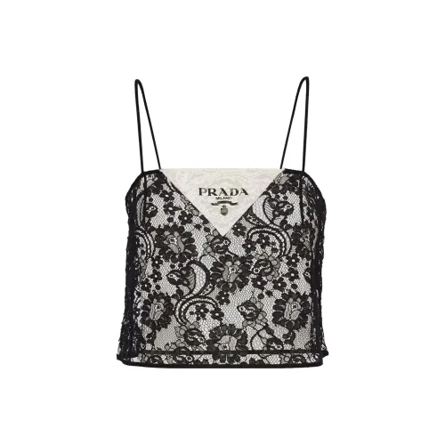 PRADA Черные Женские Майки