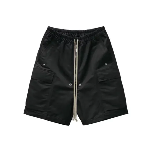 RICK OWENS совместный бренд RO SS24 Повседневные шорты Мужской Черный