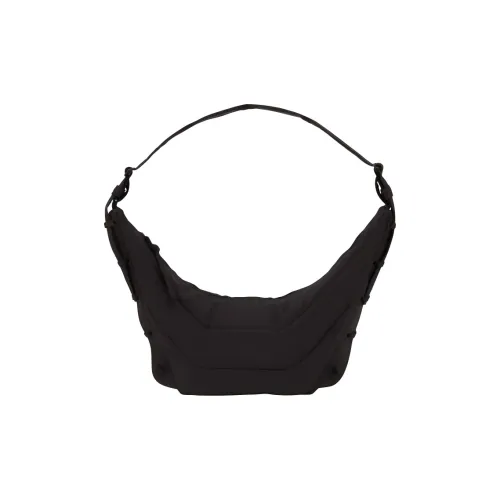 Lemaire Nylon Сумка через плечо Средняя Мужская Темный шоколад