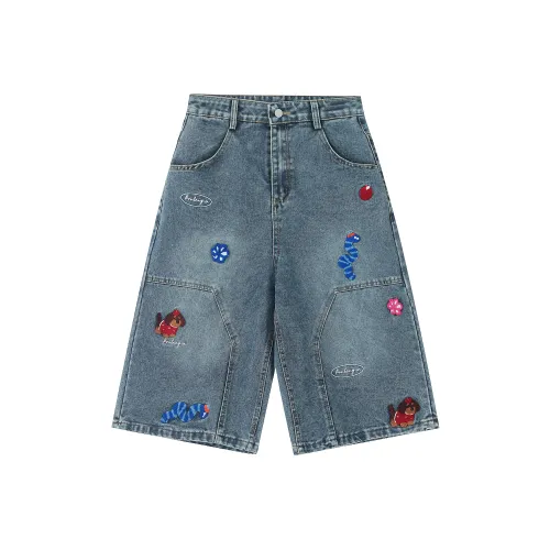 GBXM Унисекс Джинсовые Шорты