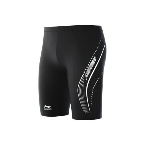 Плавательные шорты для мужчин черные