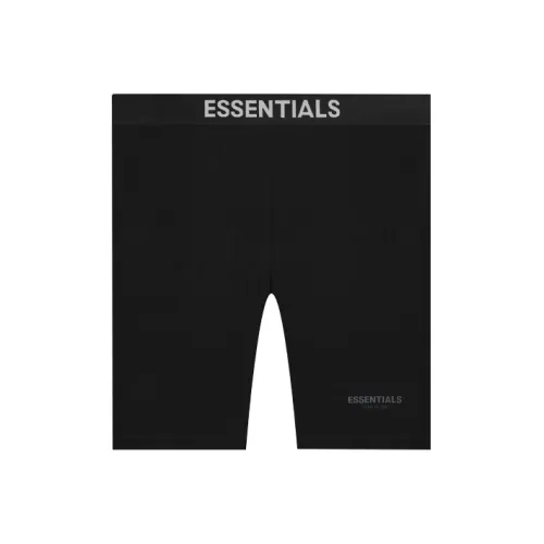 Fear of God Essentials FW21 Черные Унисекс Спортивные шорты