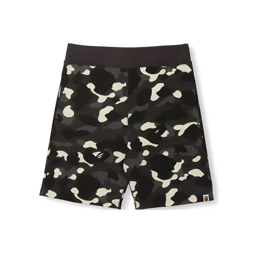 A BATHING APE Мужские спортивные шорты черного цвета