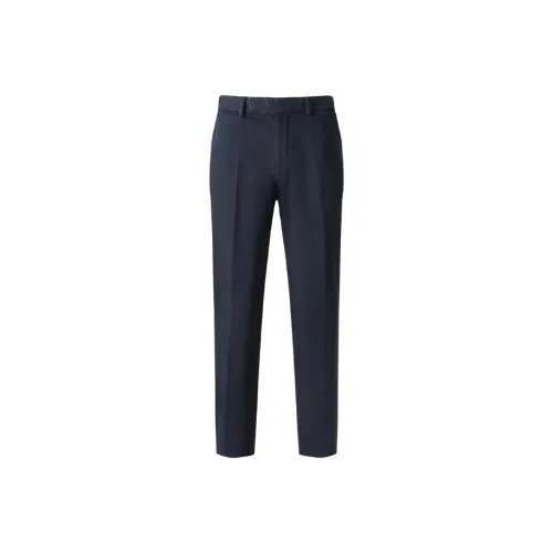 Ermenegildo Zegna Темно-синие Мужские Повседневные Штаны