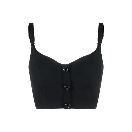 MOSCHINO Черные Женские Майки