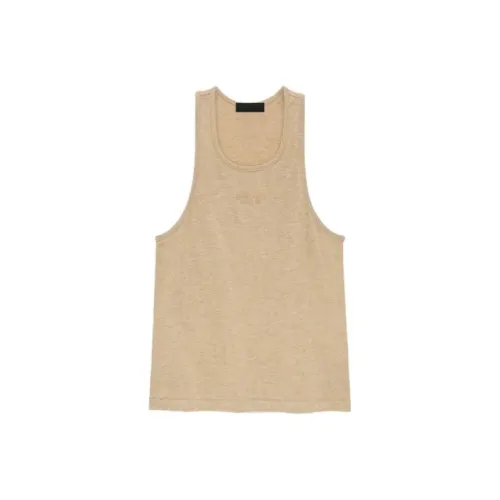 Fear of God Essentials Золотое облако/Золотой Heathe Женские Майки