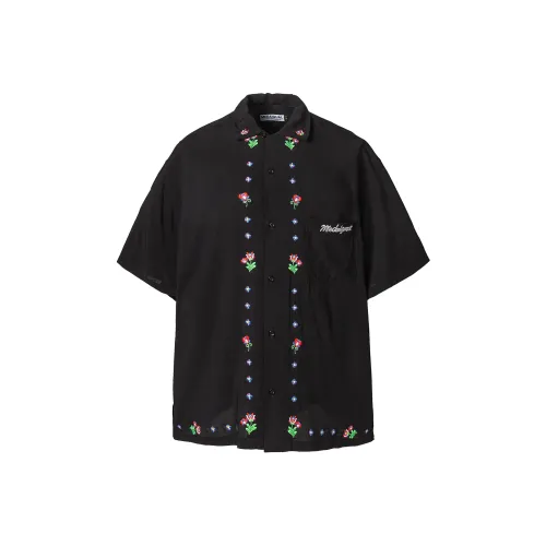 ME DA IGUAL Черная унисекс рубашка