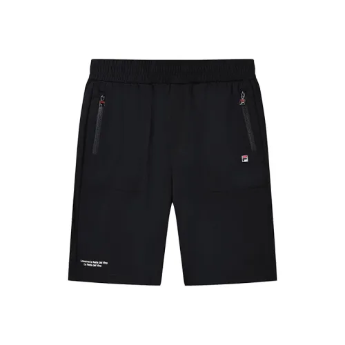 FILA Глубокий Черный Мужские Спортивные Шорты