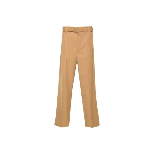 DRIES VAN NOTEN Хаки Мужские Повседневные Штаны