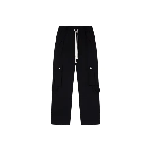 PASET Повседневные брюки Унисекс Черный