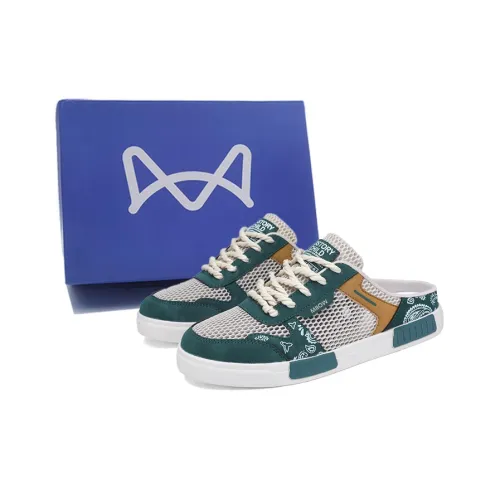 MIIOW Кожаный пэчворк устойчивый к истиранию домашние тапочки мужские