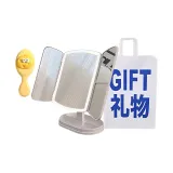 Белый, зарядка, модель 0525 [монохромный свет + поздравительная открытка + сумка для покупок + амортизация воздуха Comb]