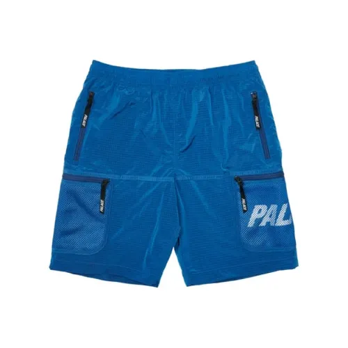 Дворцово-синие унисекс спортивные шорты