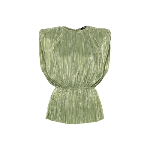 Sabina Musayev SS24 Майка Женская Оливково-зеленая