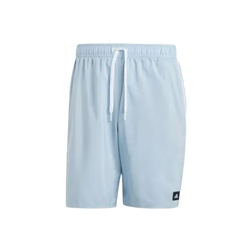 Adidas 3 Stripes Clx Плавательные шорты для плавания мужские синий и белый