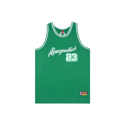 AFGK Зеленый Унисекс Баскетбольная Джерси
