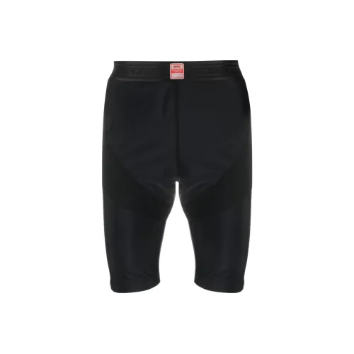 MARTINE ROSE Велошорты и Велошорты Мужские Черные