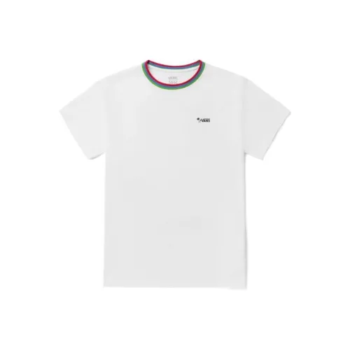 VANS TEE SS Стандартная T-рубашка Женская Белая