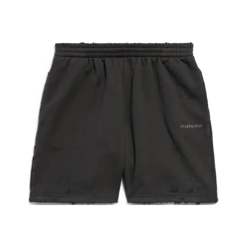 BALENCIAGA Черные Унисекс Повседневные шорты