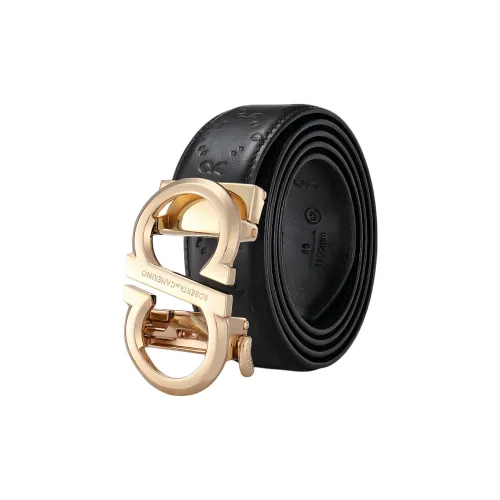 Roberta Di Camerino Ремни из коровьей кожи Мужской Золото Ширина 3,45 см