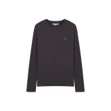 D-Дымчатый Серый (Красивый Бежевый Ткань - Круглый Вырез Облегающий Стиль)