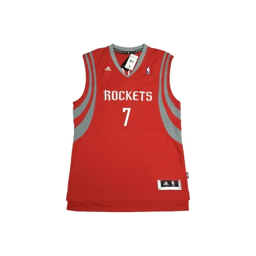 Adidas Баскетбольная Джерси Мужская Красная