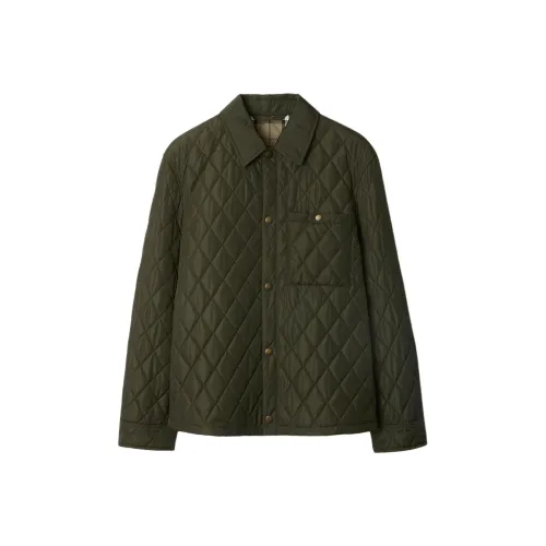 Burberry FW24 Хлопковый пуховик Мужской Shale