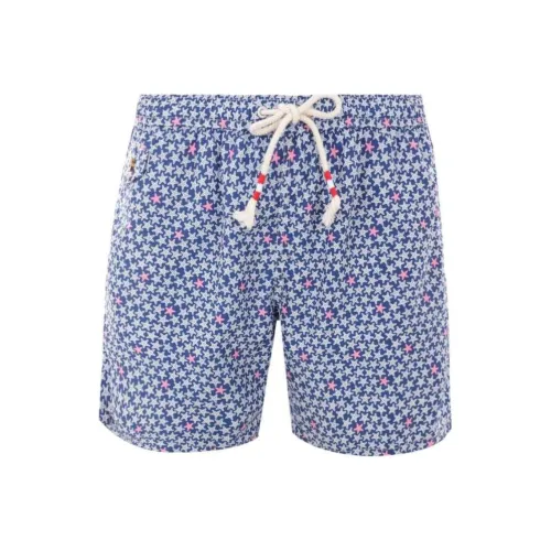 MC2 SAINT BARTHELEMY SS24 Пляжные шорты Мужские Синие